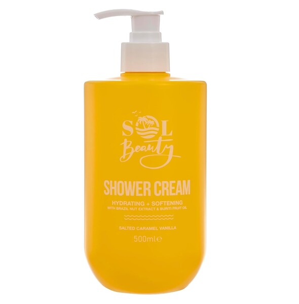 Beauty Shower Cream in Salted Caramel Vanilla Scent