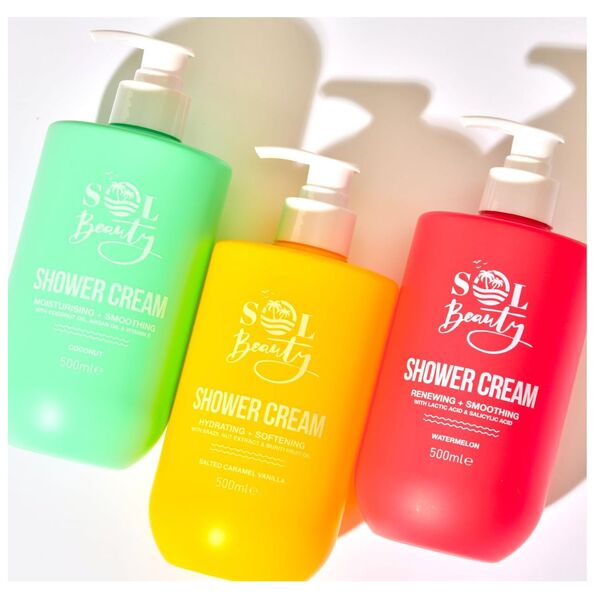 Beauty Shower Cream in Salted Caramel Vanilla Scent